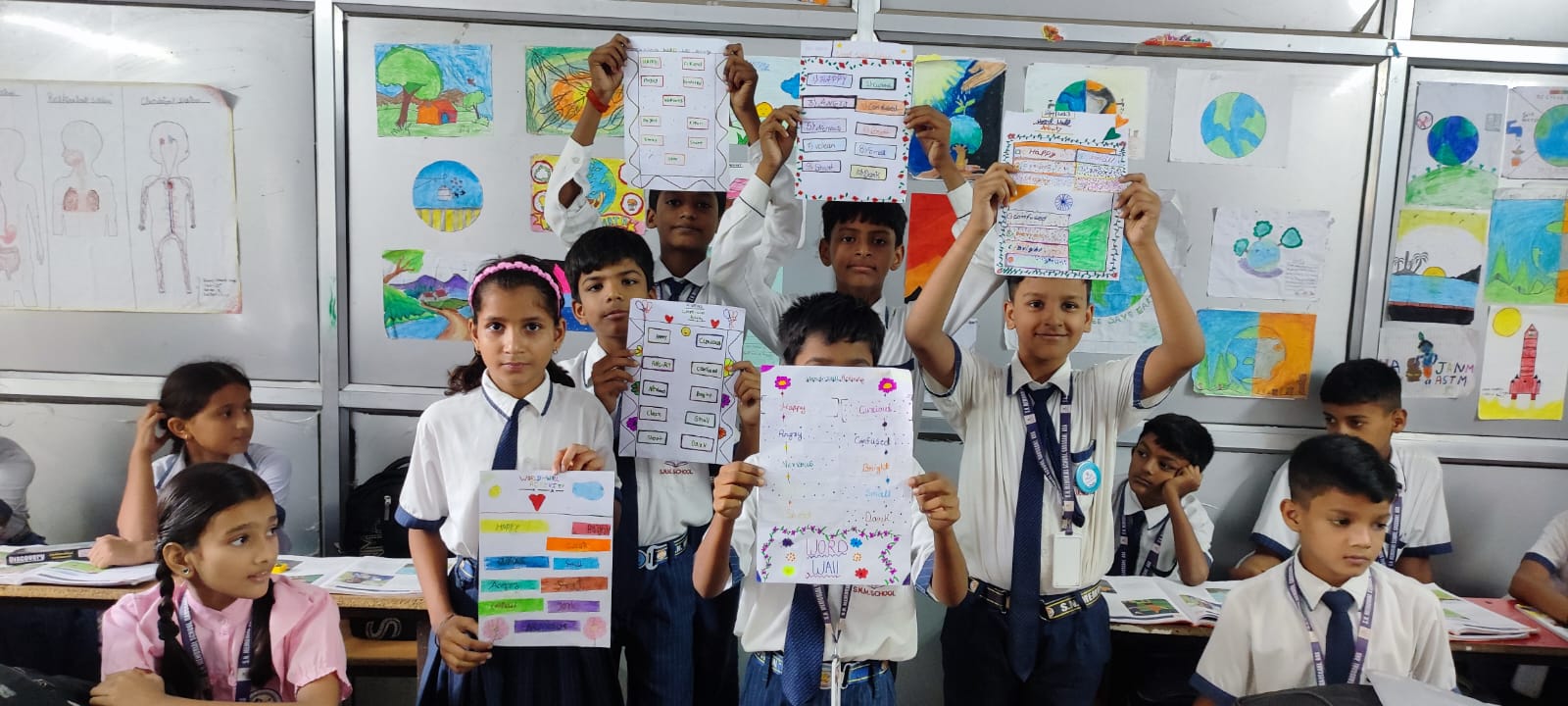 Nature cycle made by students(EVS).