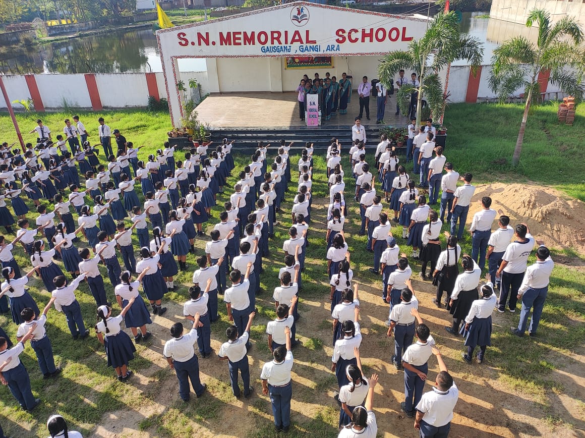 Morning assembly.